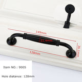 Black Handles for Furniture Cabinet Knobs and Handles