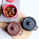 Casserole With Lid Ceramic Soup Creative Stew