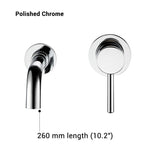 Bathroom Sink Basin Faucet Bath Mixer Tap Wall