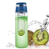 800 ML Portable fruit Infusing Infuser Water bottle Sports Lemon Juice Bottle Flip Lid