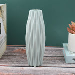 Flower Vase White Imitation Ceramic Flower Pot