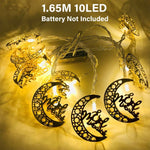 Ramadan Decorations Moon Star Led String Lights EID Mubarak Decor