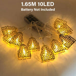 Ramadan Decorations Moon Star Led String Lights EID Mubarak Decor