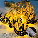 Ramadan Decorations Moon Star Led String Lights EID Mubarak Decor