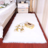 Plush Soft Sheepskin Bedroom Carpet