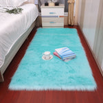 Plush Soft Sheepskin Bedroom Carpet