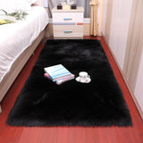 Plush Soft Sheepskin Bedroom Carpet