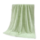 Coral Fleece Towel With Shower Hat Quick Drying Towel Fabric Bath Towel