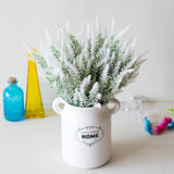 1 Bundle Artificial Flowers Romantic Provence Lavender Plastic Wedding Decorative Vase