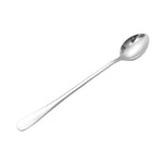 6PCS Tea Spoons Long Handle Ice Cream Dessert Sundae Spoons