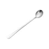 6PCS Tea Spoons Long Handle Ice Cream Dessert Sundae Spoons