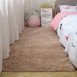 Fluffy Tie Dye Carpets For Bedroom Decor Modern