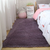 Fluffy Tie Dye Carpets For Bedroom Decor Modern