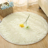 Bubble Kiss Fluffy Round Rug Carpets for Living Room