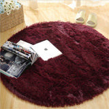 Bubble Kiss Fluffy Round Rug Carpets for Living Room