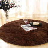 Bubble Kiss Fluffy Round Rug Carpets for Living Room