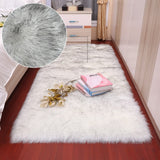 Plush Soft Sheepskin Bedroom Carpet