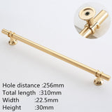 KK&FING Modern Zinc Alloy Black Gold Door Handles Kitchen Cabinet Handles Solid Drawer Knobs Fashion Furniture Handle Hardware