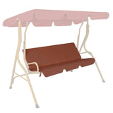 150x50x10cm 3 Seat Swing Canopies Seat Cushion Cover