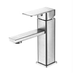 SOGANRE Basin Sink Bathroom Faucet Deck Mounted Hot Cold Water