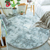 Bubble Kiss Fluffy Round Rug Carpets for Living Room