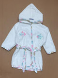 Baby Child Age White Bathrobe Set Cotton