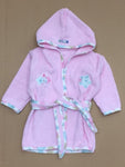 Baby Child Age White Bathrobe Set Cotton