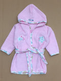 Baby Child Age White Bathrobe Set Cotton