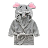 Warm New Kids Flannel Sleepwear Robes Nightgown Children's Nightwear