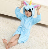 Warm New Kids Flannel Sleepwear Robes Nightgown Children's Nightwear